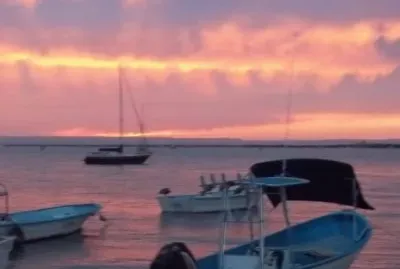 atardecer rojo
