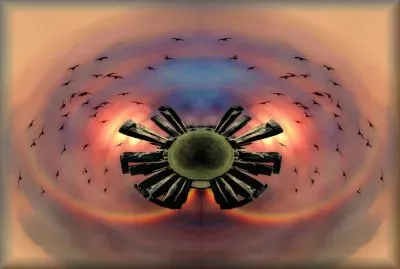 Stone circle planet jigsaw puzzle