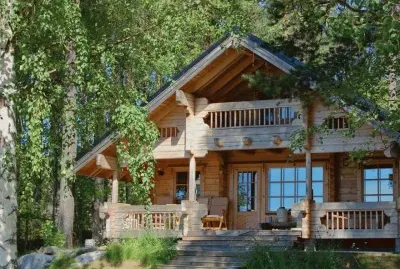casa de bosque