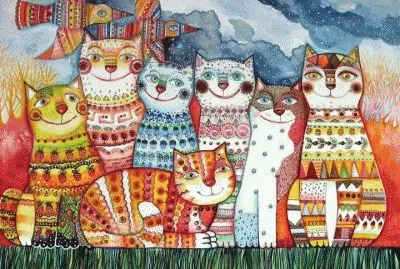Gatos jigsaw puzzle