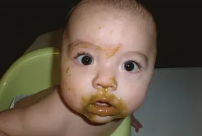 Help! Papaw is feeding me!