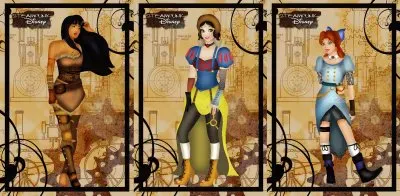 Pocahontas SnowWhite Wendy