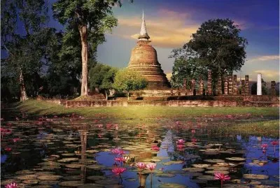 Burmese Stupa jigsaw puzzle