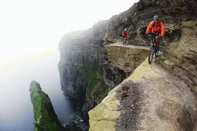 on the edge