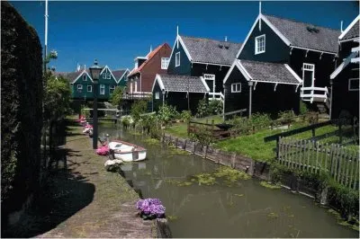 former Fishermanvillage Marken  the Netherlands