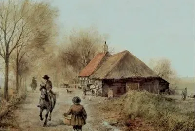 Rien Poortvliet famous Dutch painter