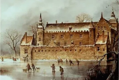 פאזל של Rien Poortvliet famous Dutch painter