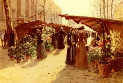 flower market madeleine