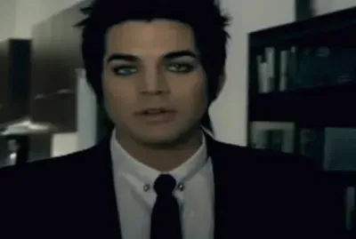 its adam lambert in his video whataya want from me