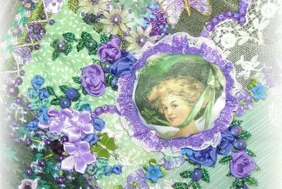 Delicate Vintage Embroidery