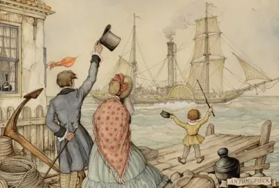 Anton Pieck famous Dutch Drawer