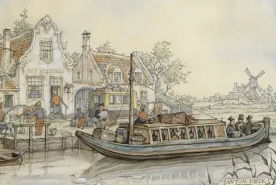 Anton Pieck famous Dutch Drawer