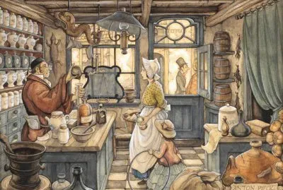 Anton Pieck famous Dutch Drawer jigsaw puzzle