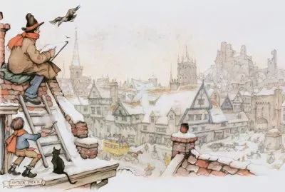 Anton Pieck famous Dutch Drawer jigsaw puzzle