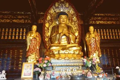 Buddha in a Xian Temple  China