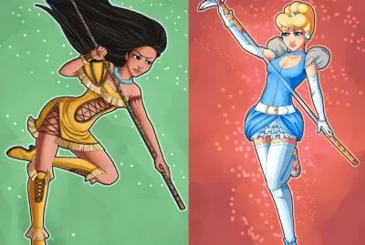 Pocahontas Cinderella