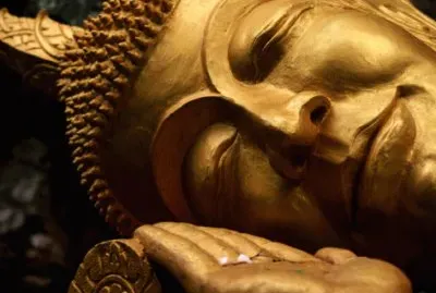 Sleeping Buddha in Luang Prabang  Laos jigsaw puzzle