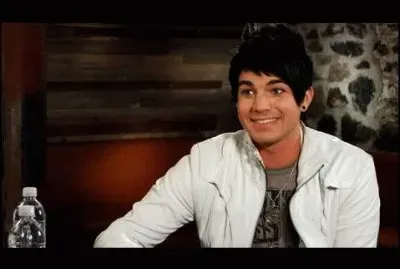 adam lambert at a random place