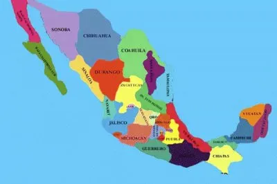 Map of Mexico