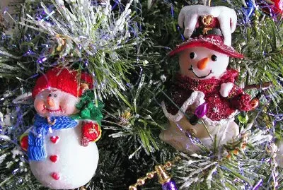 Snowmen ornaments jigsaw puzzle