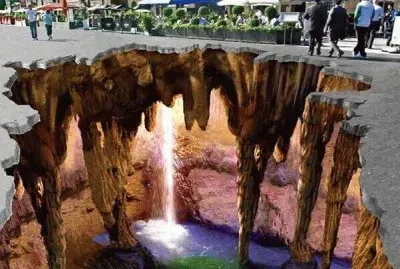 Arte Callejero 3D, West Dock, England