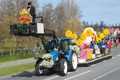 Flower parade Bollenstreek  the Netherlands