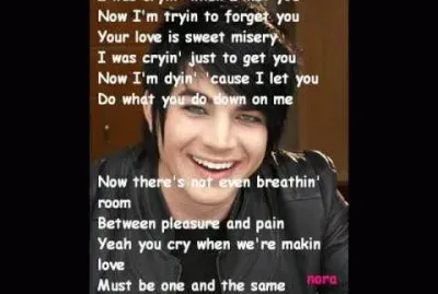 adam lambert words