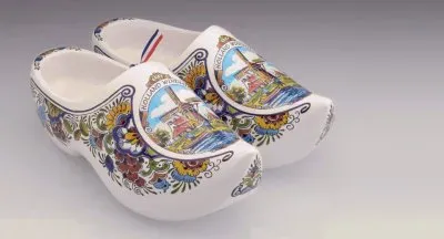 Dutch wooden shoes