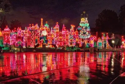 Disneyland Small World at Christmas