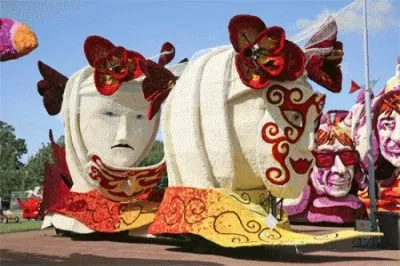 Flower parade  Lichtenvoorde  the Netherlands