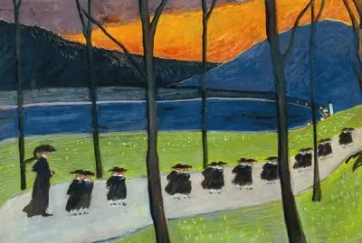 Painting from Marianne van Werefkina    Autumn jigsaw puzzle