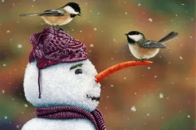 Snowman jigsaw puzzle