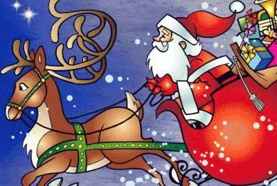 Father Chrismas is busy