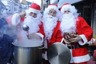 Gluhwein at the German Christmasmarket