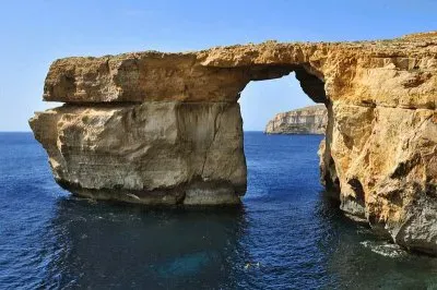 Rocks in the See Gozo Island  Malta jigsaw puzzle