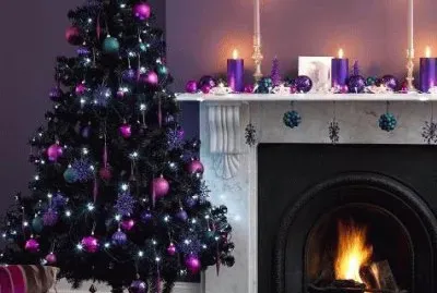 Beautiful Purple, Plum and Pink Christmas jigsaw puzzle