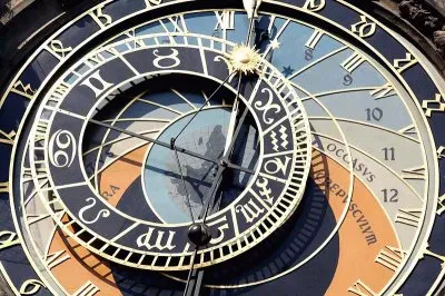 Close-up Astronomic Clock  Prague