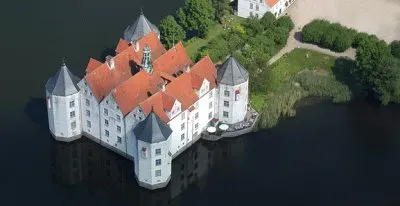 Schloss GlÃ¼cksburg  Schleswig-Holstein  Germany
