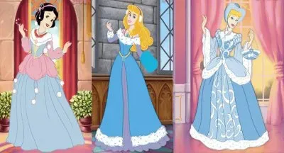 פאזל של SnowWhite Aurora Cinderella