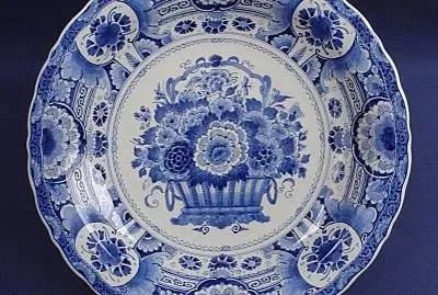 Delfts Blue Plate  made by Royal Delft jigsaw puzzle