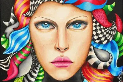 rostro de mujer 7 jigsaw puzzle