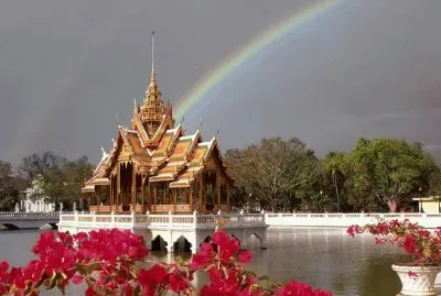 Part of Royal Palace Ayutthaya  Thailand
