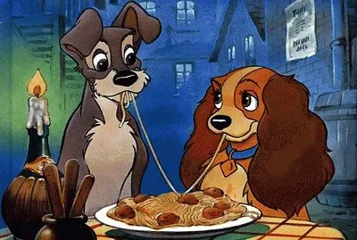 a dama e o vagabundo