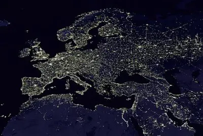Europe seen from Space jigsaw puzzle