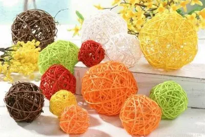 rattan ball