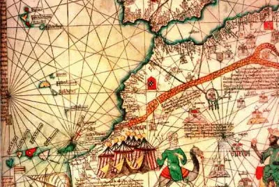 mapa medieval africano