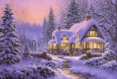 cottage in the woods