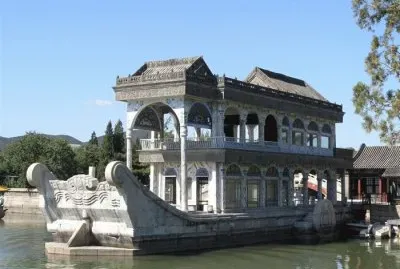 Marble Ship in Summer Palace  Beijing