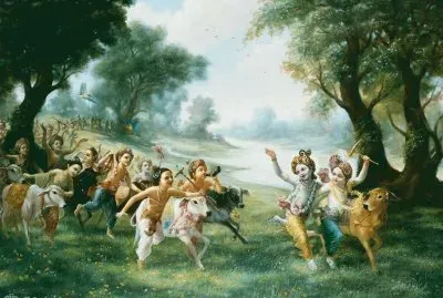 Sri Govinda en Vrindavan