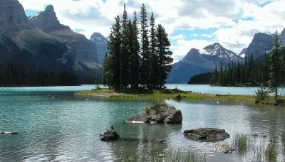 Spirit Island Jasper Nat. Park  Canada
